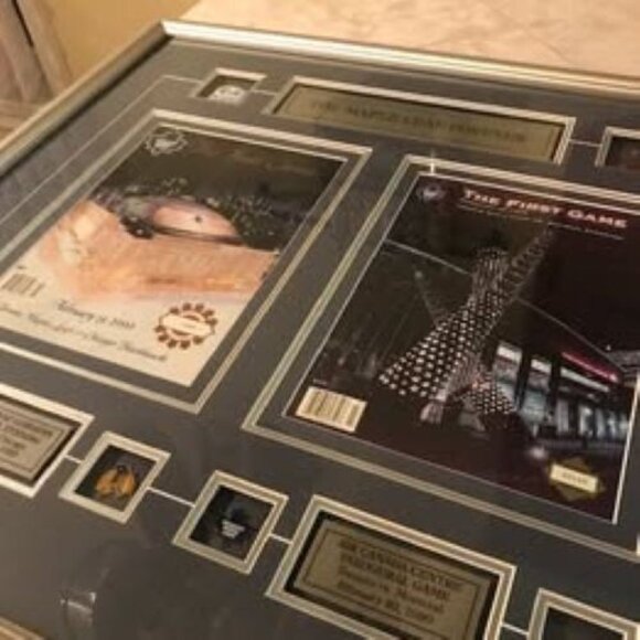 Framed Programs 2 Last Game Maple Leaf Gardens, First game Air Canada Centre Vin - Picture 6 of 16